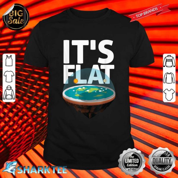 Flat Earth Map Model Globe Glove Conspiracy Believer Shirt