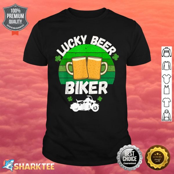 Lucky Beer Biker Daddy Shirt