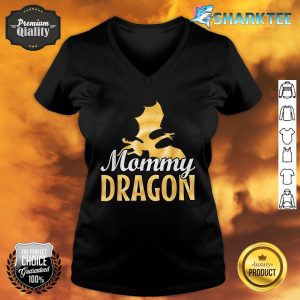 Mommy Dragon Lover Mother's Day V-neck