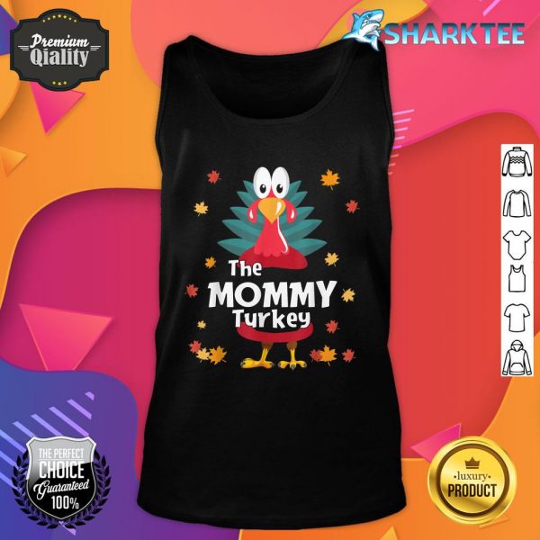 Mommy Thanksgiving Family Matching Funny Gift Pajama Tank Top