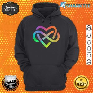 Polyamory Infinity Heart Symbol Neverending Love LGBT Gift Hoodie