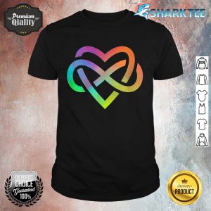 Polyamory Infinity Heart Symbol Neverending Love LGBT Gift Shirt