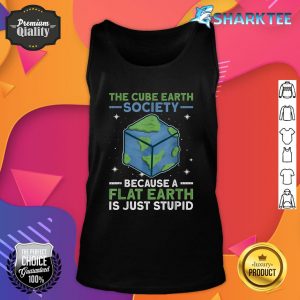 The Cube Earth Society Earth Planet Space Lover Tank top