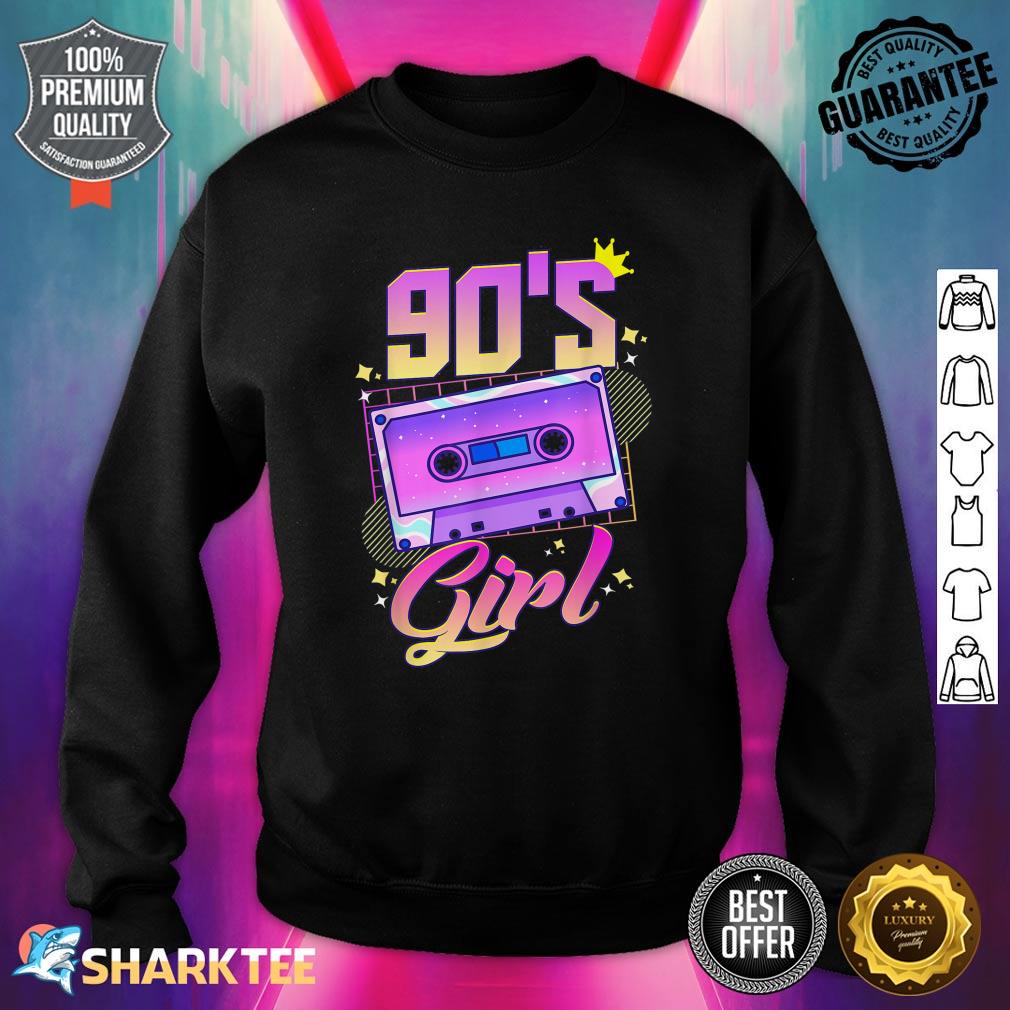 90's Girl Style Retro Vintage Outfits Clothes Old Radio Sweatshirt
