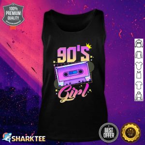 90's Girl Style Retro Vintage Outfits Clothes Old Radio Tank Top