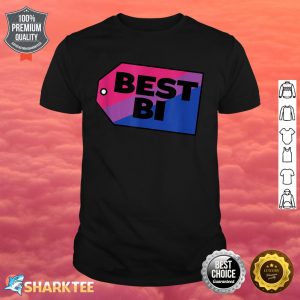 AETICON Best Bi LGBTQIA Pride Bisexual Shirt