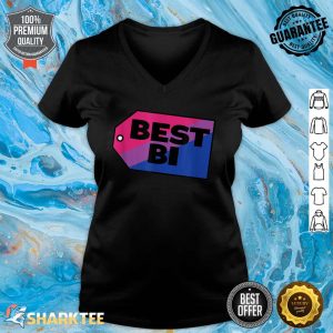 AETICON Best Bi LGBTQIA Pride Bisexual V-neck