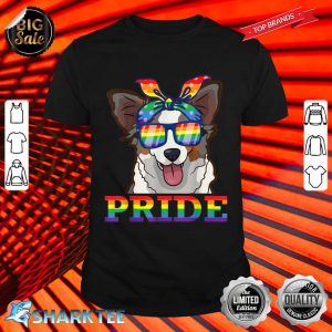 Australian Shepherd Dog LGBT Month Awareness Help Love Pride Shirt