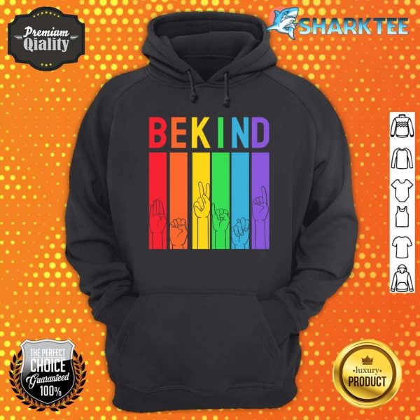 Bekind Hi Rainbow Nice Hoodie