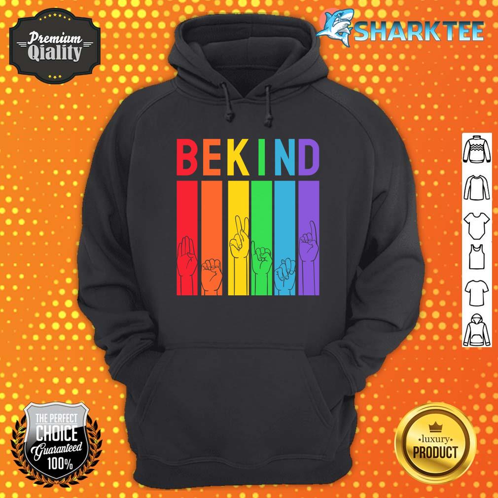 Bekind Hi Rainbow Nice Hoodie