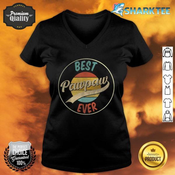 Best Pawpaw Ever Gifts From Grandkids For Fathers Day V-neck