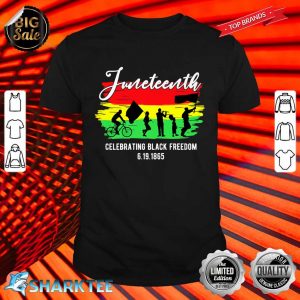 Celebrate Juneteenth 1865 Freedom Day African Independence Premium Shirt