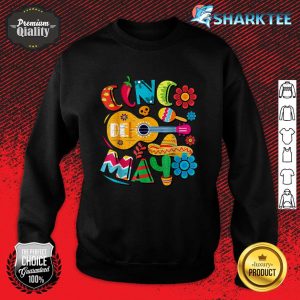 Cinco De Mayo Mexican Guitar Fiesta 5 De Mayo Sweatshirt