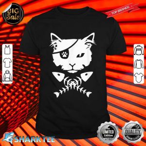 Cute Pirate Cat Funny Shirt