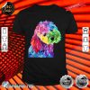 Dog Lover Gifts Womens Colorful Cool Poodle Mens Shirt