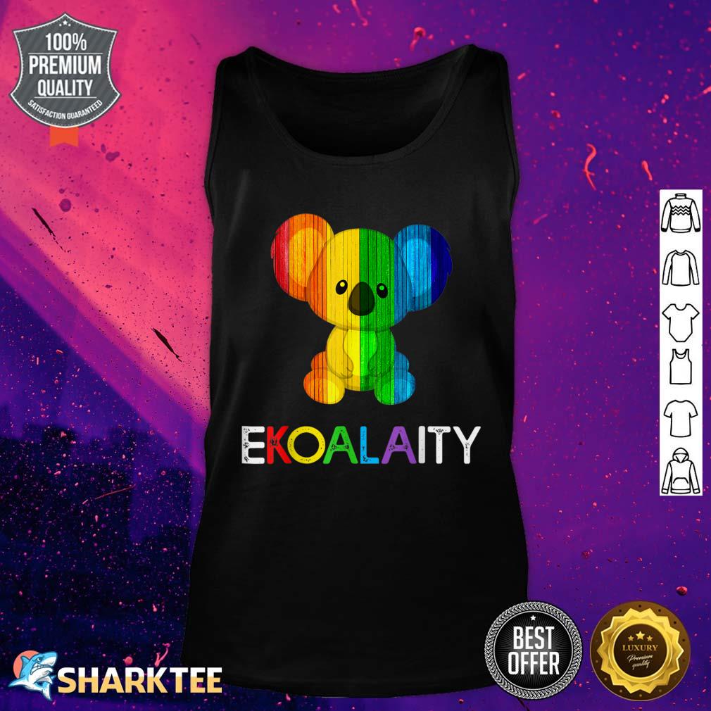 Gay Pride Flag Koala Ekoalaty LGBT Pride Month Tank Top