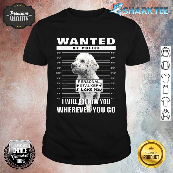 Goldendoodle Dog Breed Motif For Doodle Lovers Shirt