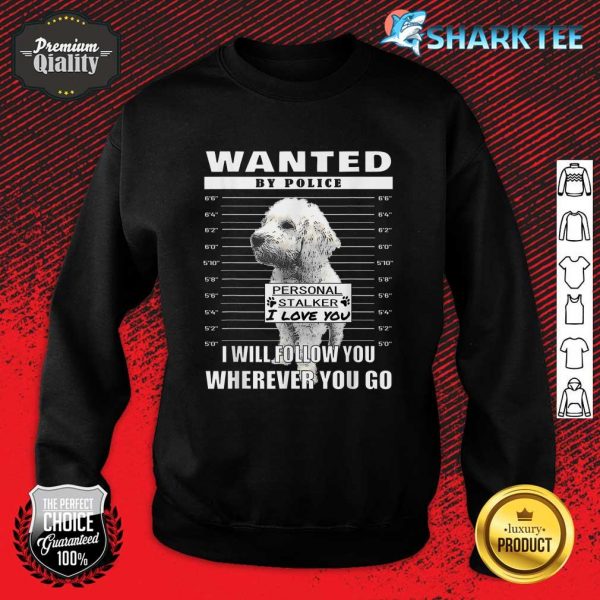 Goldendoodle Dog Breed Motif For Doodle Lovers Sweatshirt