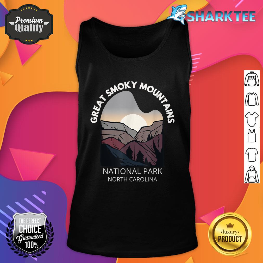 Great Smoky Mountains National Park North Carolina Tank Top