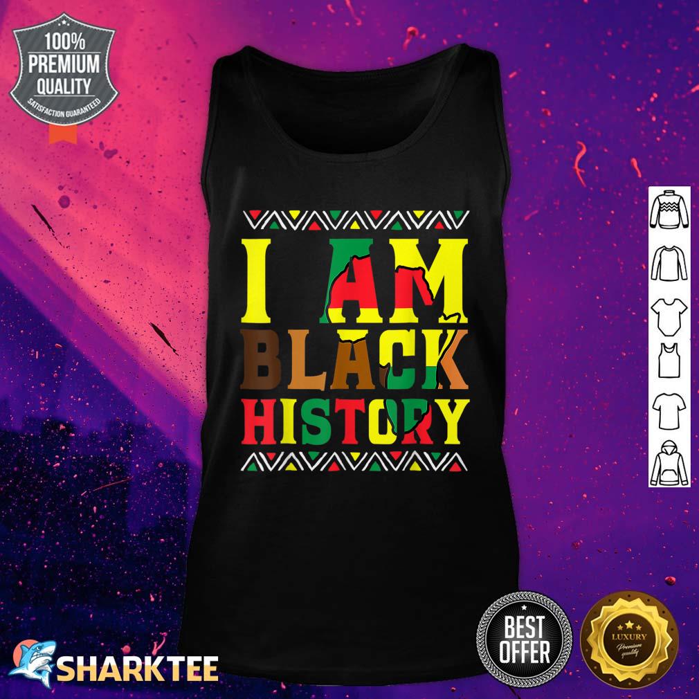 I Am Black History Month African American Pride Juneteenth Tank top