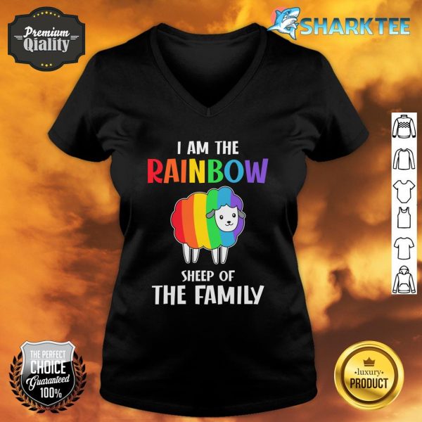 I Am The Rainbow Sheep Of The Family V-neck