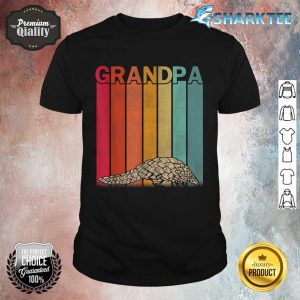 Pangolins Retro Style Vintage Grandpa Graphic Father's Day Shirt
