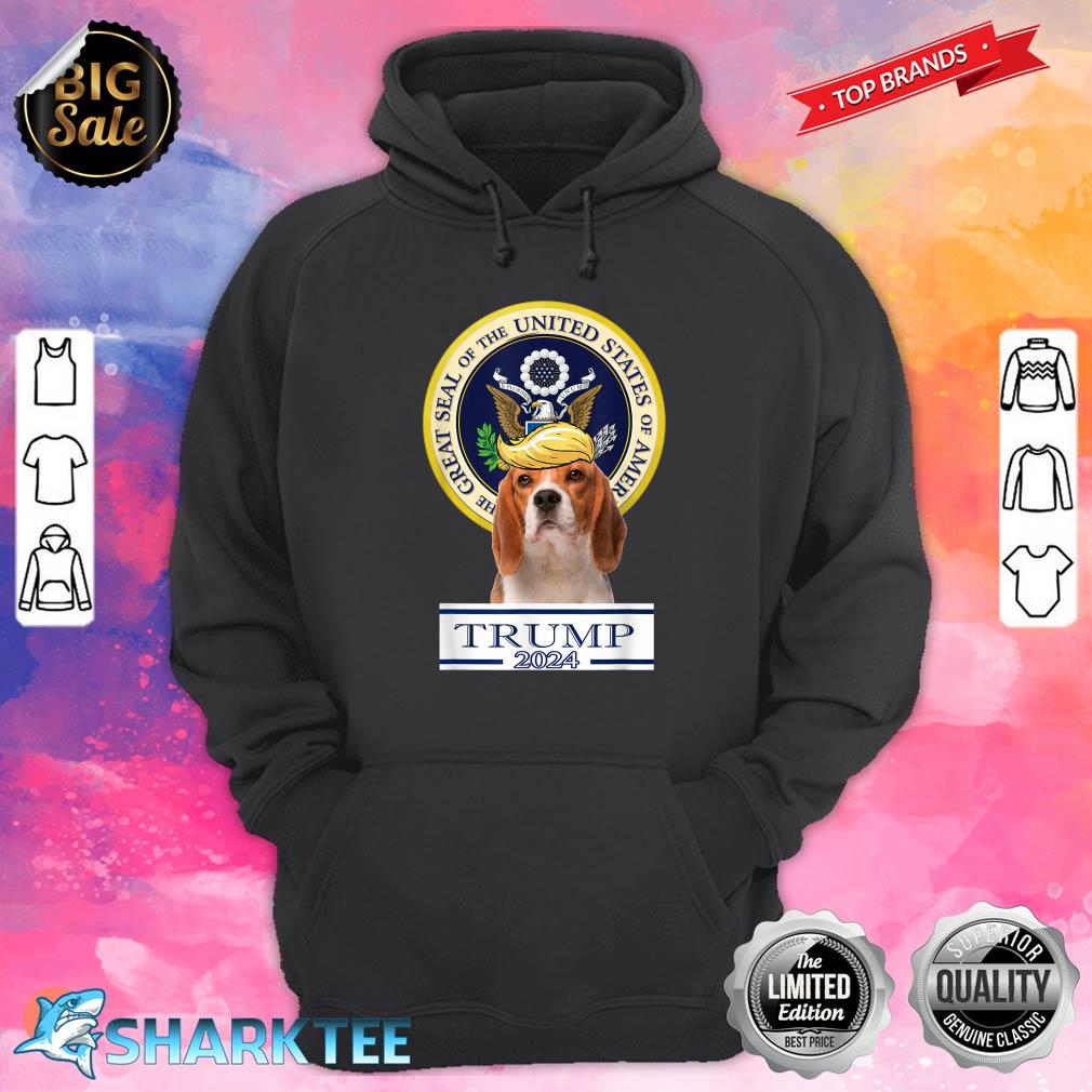 Premium Trump Beagle Hoodie