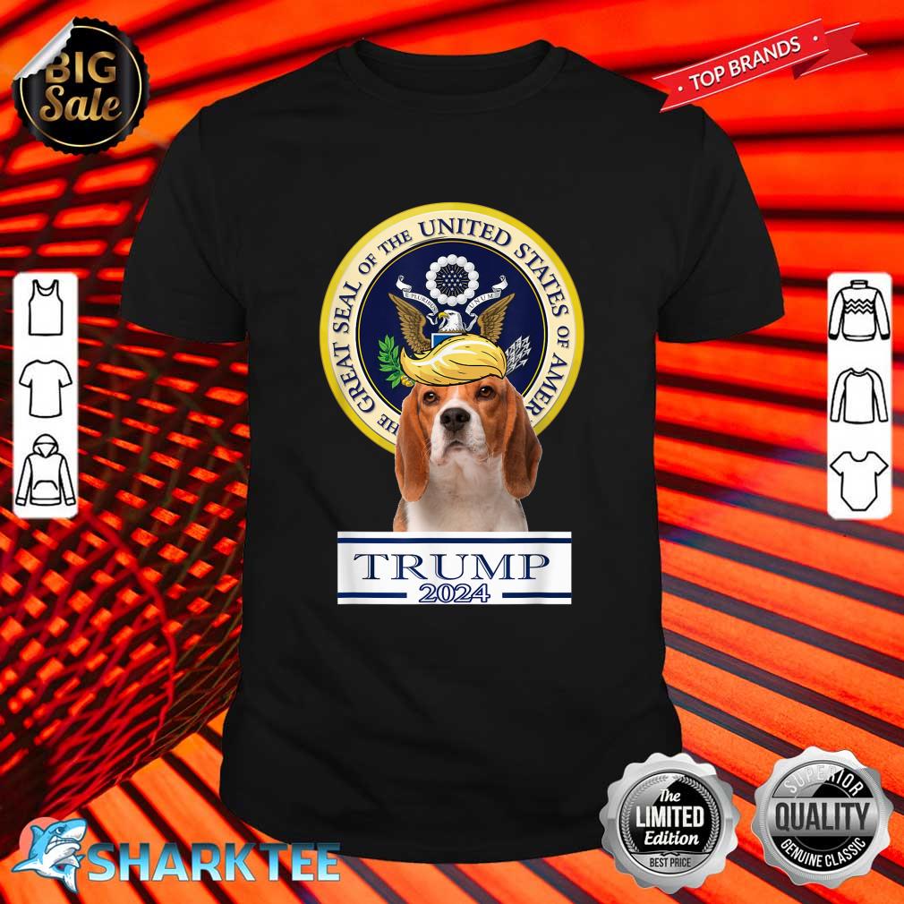 Premium Trump Beagle Shirt
