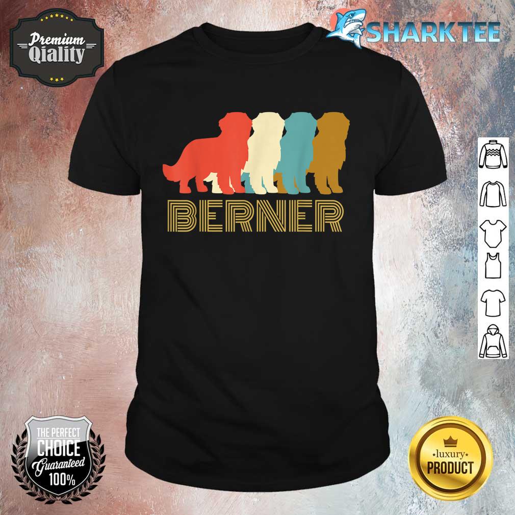 Vintage Bernese Mountain Dog I Love My Berner Shirt