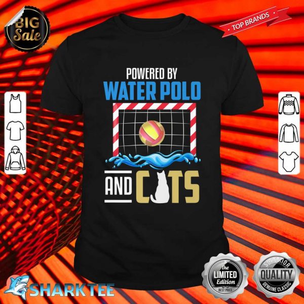 Water Polo Funny Cat Lover Sport Water Polo Player Premium Shirt