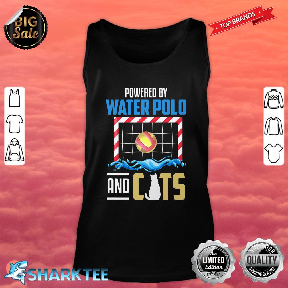 Water Polo Funny Cat Lover Sport Water Polo Player Premium Tank top