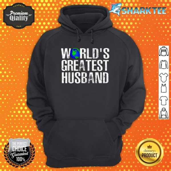 Worlds Greatest Husband For Cute Stepfather Fathers Day Hoodie