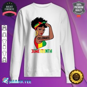 1865 Juneteenth Celebrate Pride African American Women girls Sweatshirt