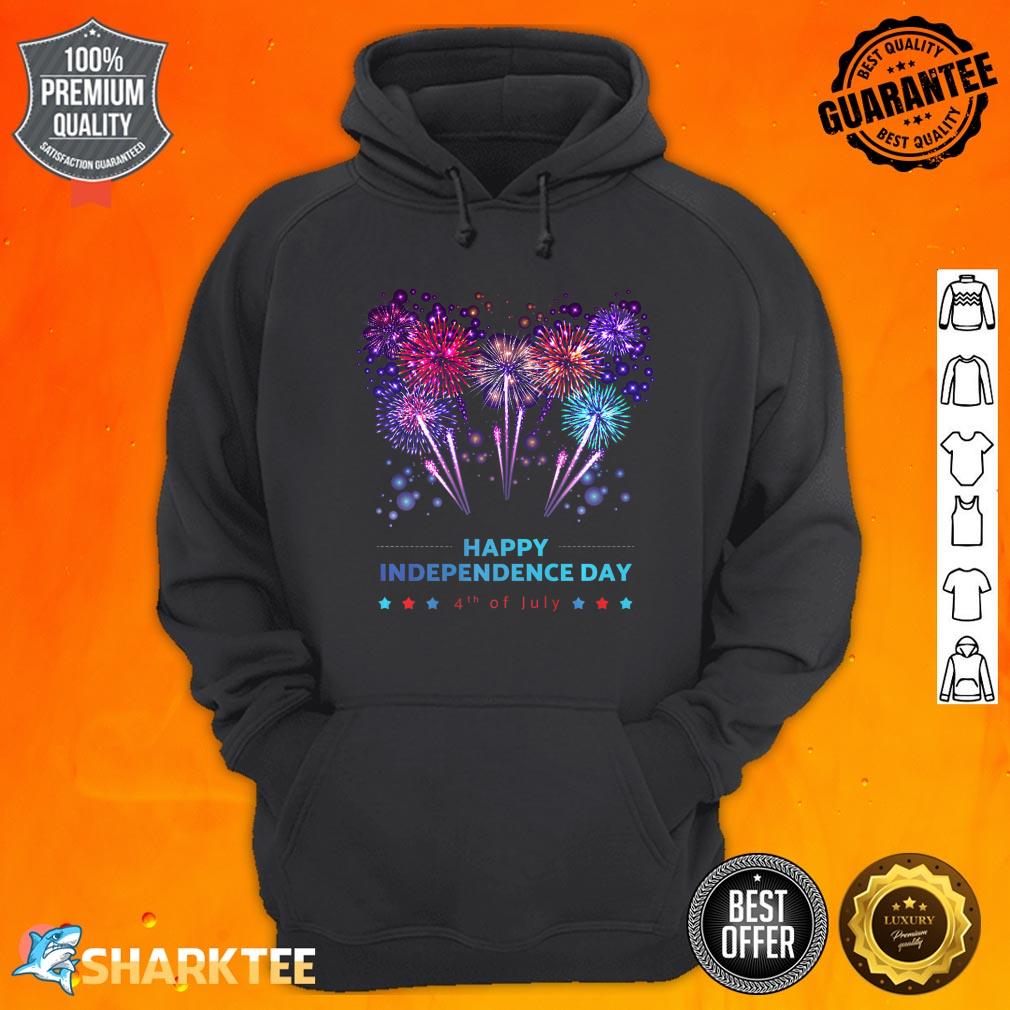 4th of July Fireworks Independence Day Celebrate America Premium Hoodie 