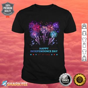 4th of July Fireworks Independence Day Celebrate America Premium Shirt