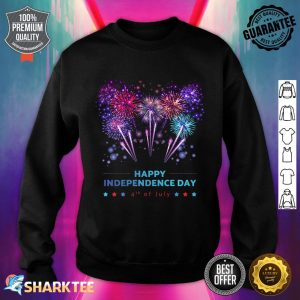 4th of July Fireworks Independence Day Celebrate America Premium Sweatshirt