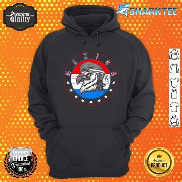 4th Of July Independence Day Merica USA Freedom Flag Eagle Hoodie