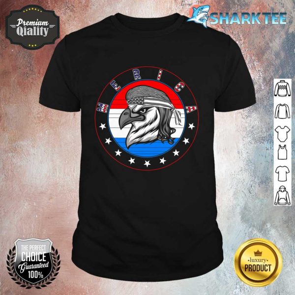 4th Of July Independence Day Merica USA Freedom Flag Eagle Shirt