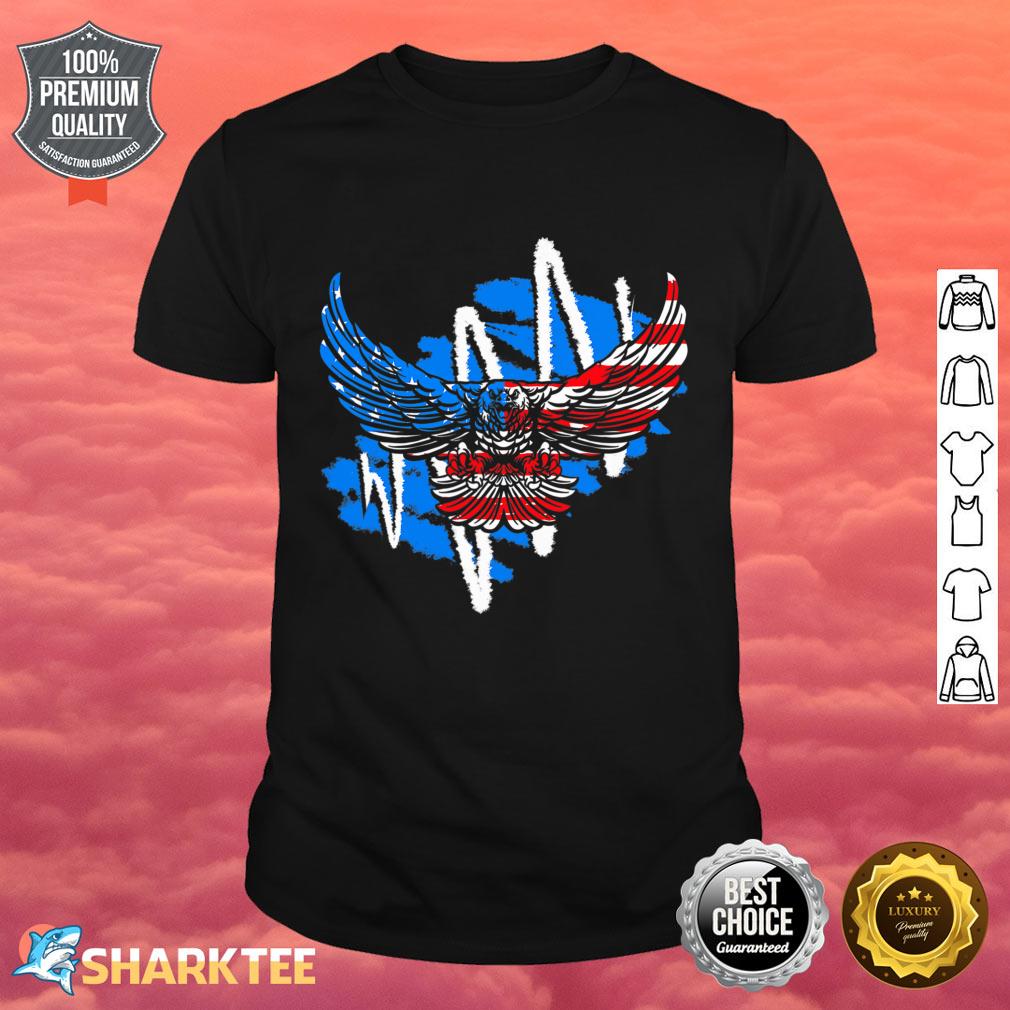 4th Of July Independence Day USA Flag Pride Eagle Freedom Shirt