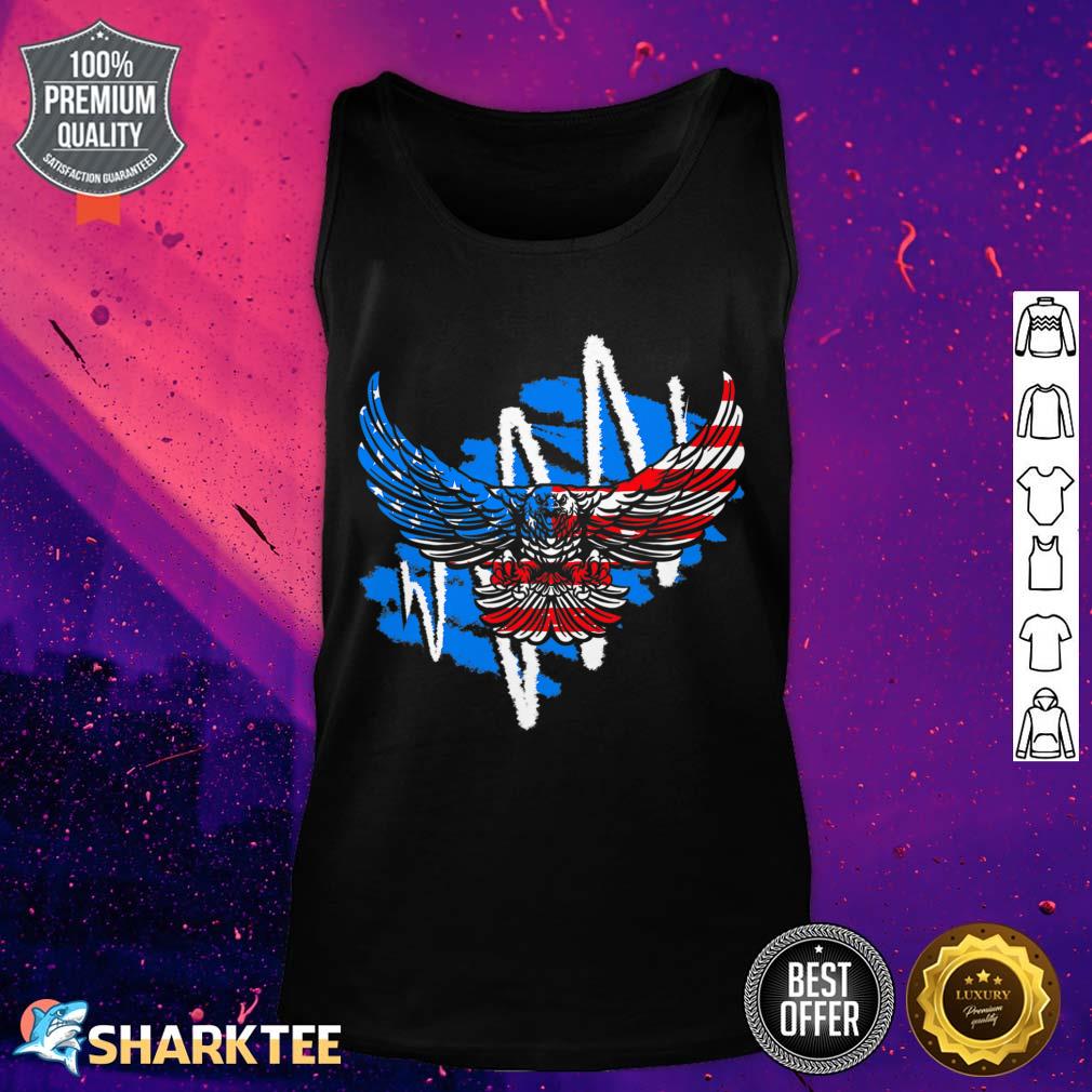 4th Of July Independence Day USA Flag Pride Eagle Freedom Tank top