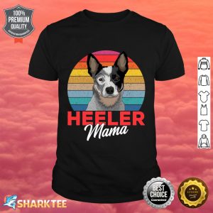 Australian Cattle Dog Heeler Mama Dog Mom Girls Shirt