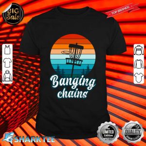 Banging Chains Disc Golf Frisbee Golf Shirt