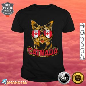 Catnada Canadian Cat Animal Canada Day Canada Shirt