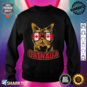 Catnada Canadian Cat Animal Canada Day Canada Sweatshirt