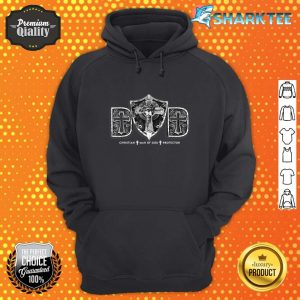 Dad Christian Man of God Protector Father's Day Proud Jesus Hoodie