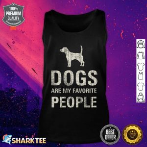 Dogs Are My Favorite People Tank Top