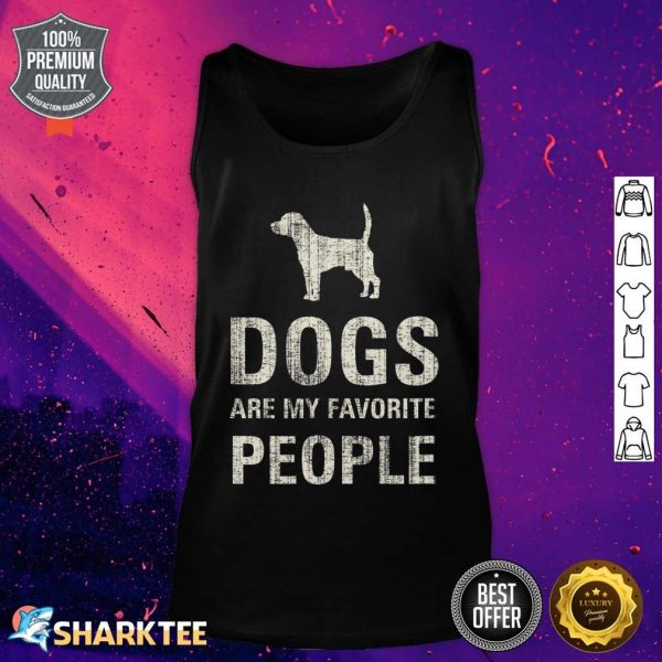 Dogs Are My Favorite People Tank Top
