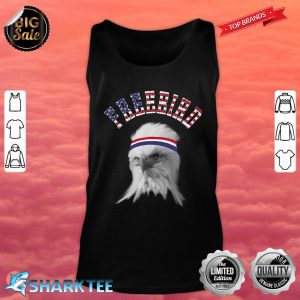 Funny Free Bird Merica Mullet Eagle Independence Day Tank Top