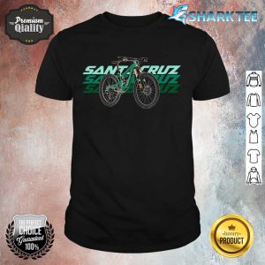 Green Santa Cruz Bike Shirt