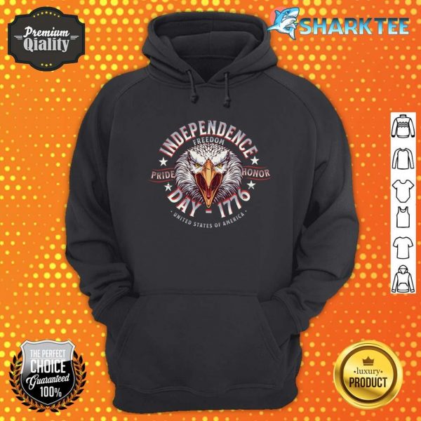 Independence Day 1776, Freedom, Pride and Honour Hoodie